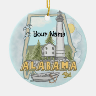 Alabama Lighthouse  ornament