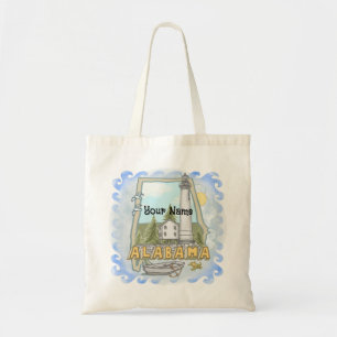 Alabama Lighthouse Tote Bag