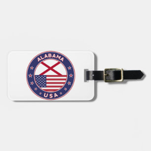 Alabama Luggage Tag