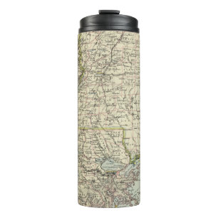 Alabama, Mississippi, Louisiana, Arkansas Thermal Tumbler