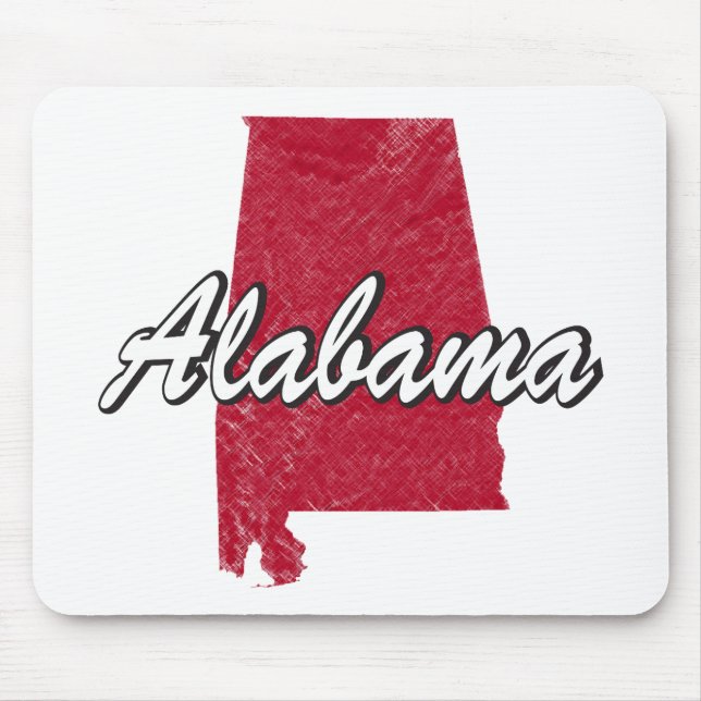 Alabama Mouse Pad (Front)