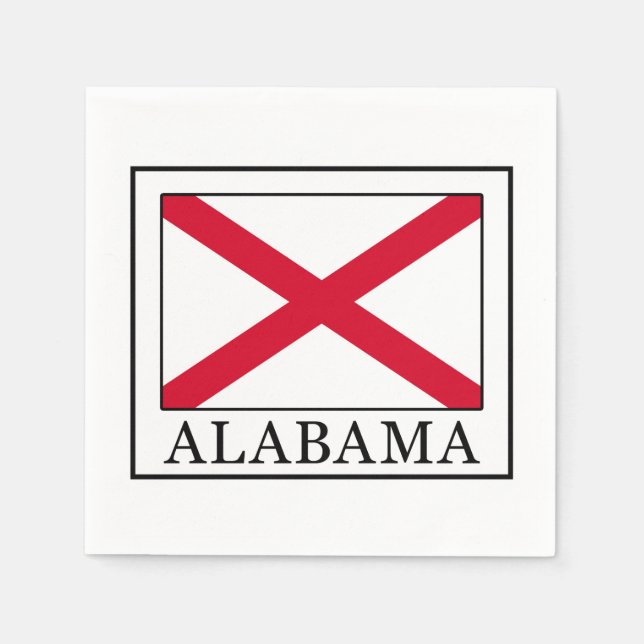 Alabama Napkin (Front)