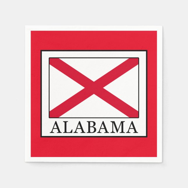 Alabama Napkin (Front)