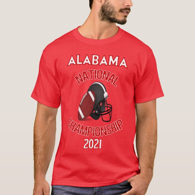 alabama national championship 2021 for men and wom T-Shirt (Front)