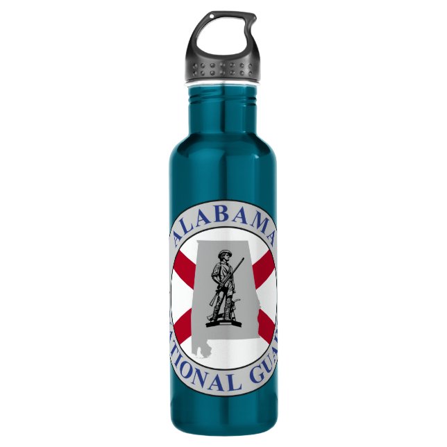 Alabama National Guard 710 Ml Water Bottle (Front)