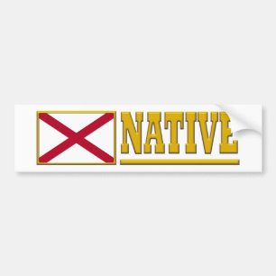 Alabama Native Bumper Sticker