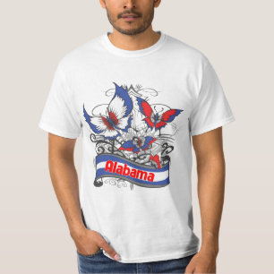 Alabama Patriotism Butterfly T-Shirt
