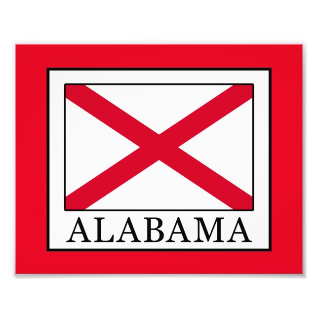 Alabama Photo Print (Front)