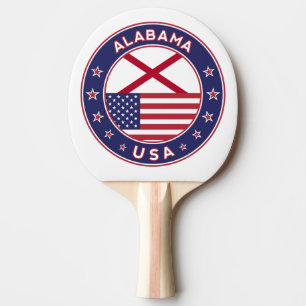 Alabama Ping Pong Paddle