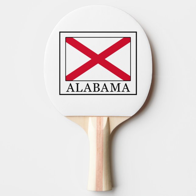 Alabama Ping Pong Paddle (Front)