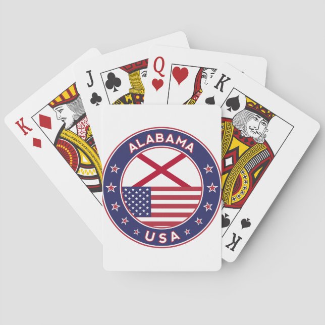 Alabama Playing Cards (Back)