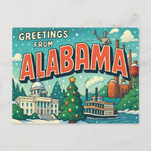 ALABAMA Postcard