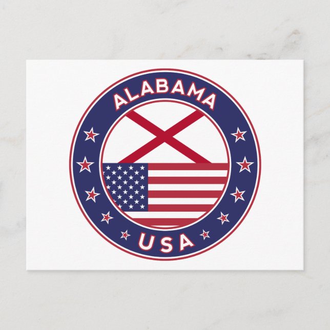 Alabama Postcard (Front)