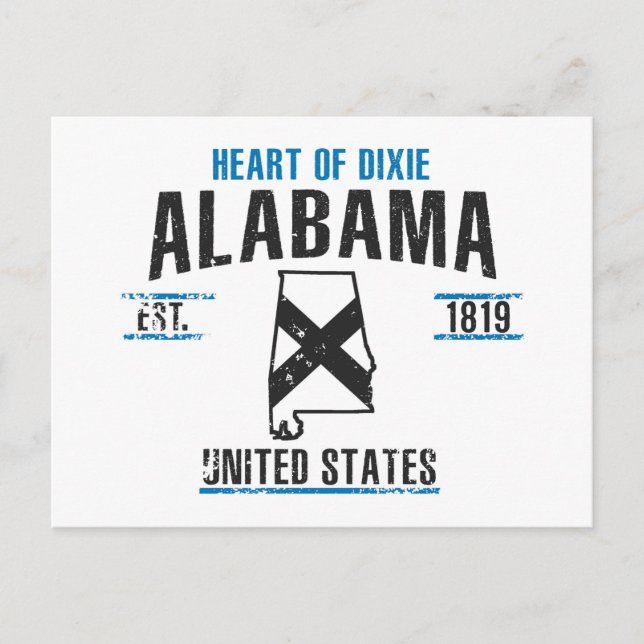Alabama Postcard (Front)
