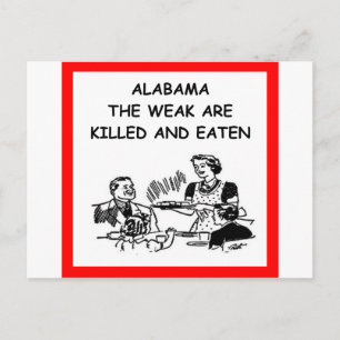 ALABAMA POSTCARD