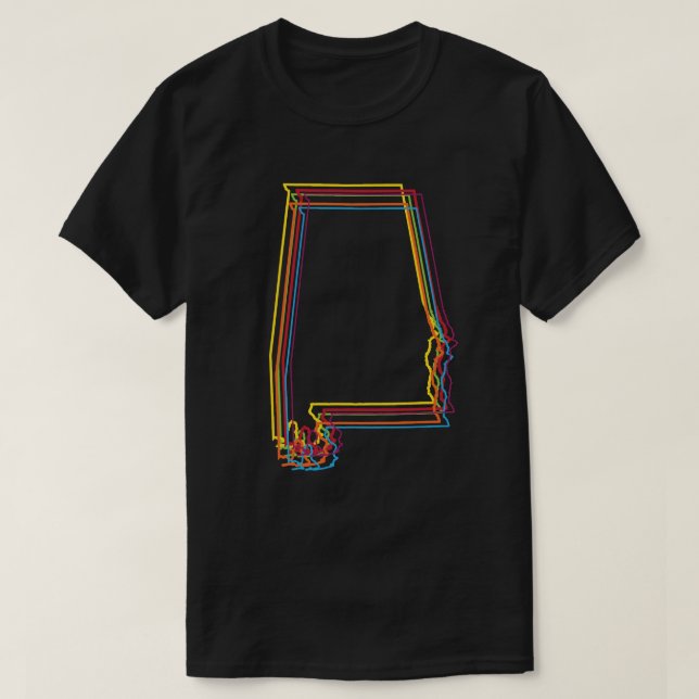 alabama pride blur T-Shirt (Design Front)