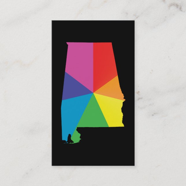 alabama pride business card (Front)