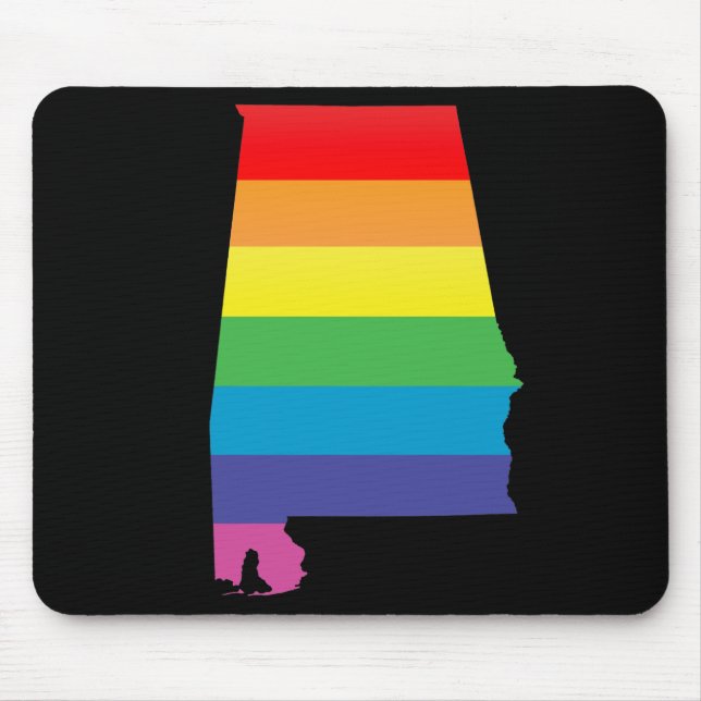 alabama pride. mouse pad (Front)