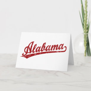 Alabama script soon in red card