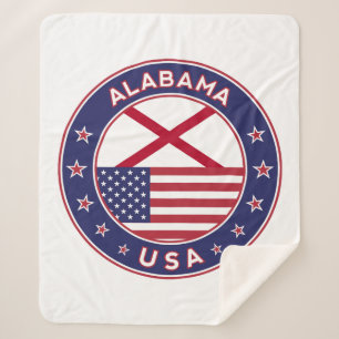 Alabama Sherpa Blanket