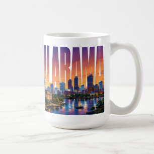 Alabama Skyline Sunset Southern Travel Landmark Coffee Mug