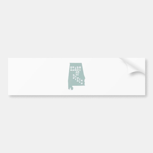 Alabama Slogan Motto Bumper Sticker (Front)