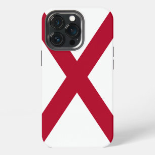 Alabama: St Andrew Crimson Cross Flag iPhone 13 Pro Case