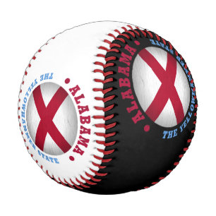 ALABAMA STATE FLAG BASEBALL