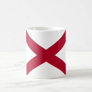 Alabama State Flag Coffee Mug