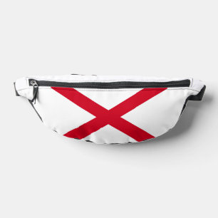 Alabama State Flag Design Bum Bags
