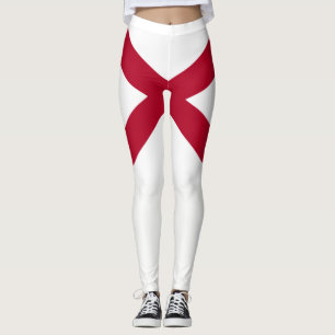 Alabama State flag Leggings