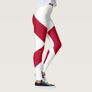 Alabama State Flag Leggings