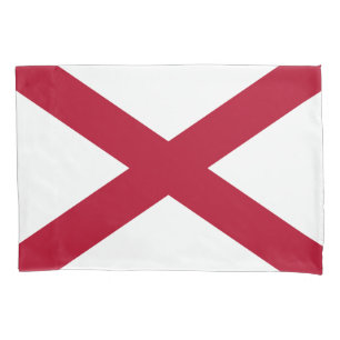 Alabama State Flag Pillowcase