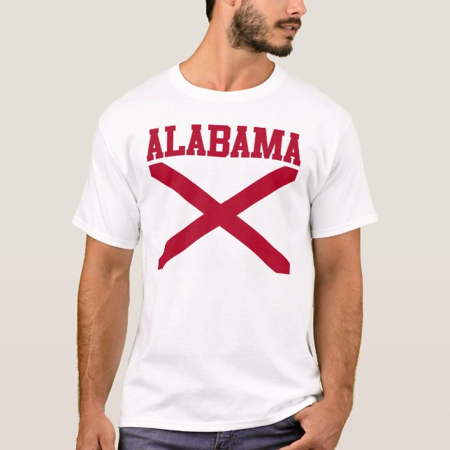 Alabama State Flag T-Shirt (Front)