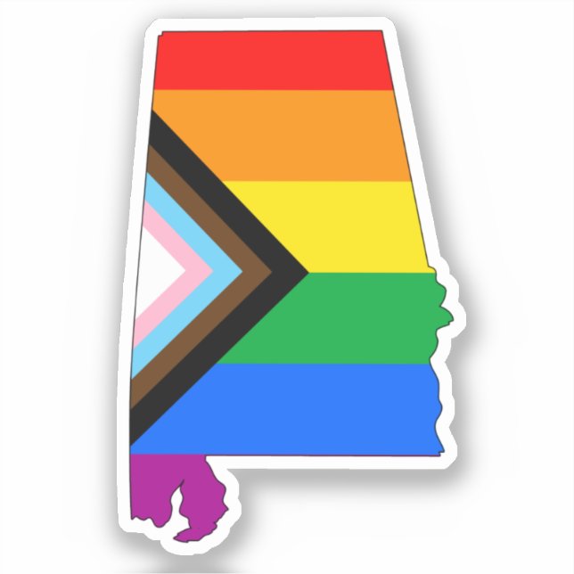 Alabama State Pride LGBTQ Progress Pride (Front)