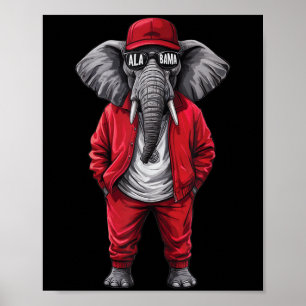 Alabama State Vintage Lover Men Women &amp; Kids  Poster