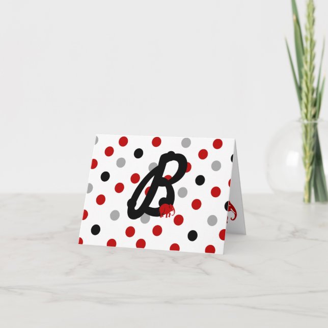 Alabama Stationary Note Card (Front)