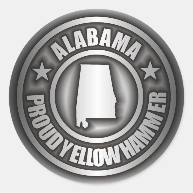 "Alabama Steel" Stickers (Front)