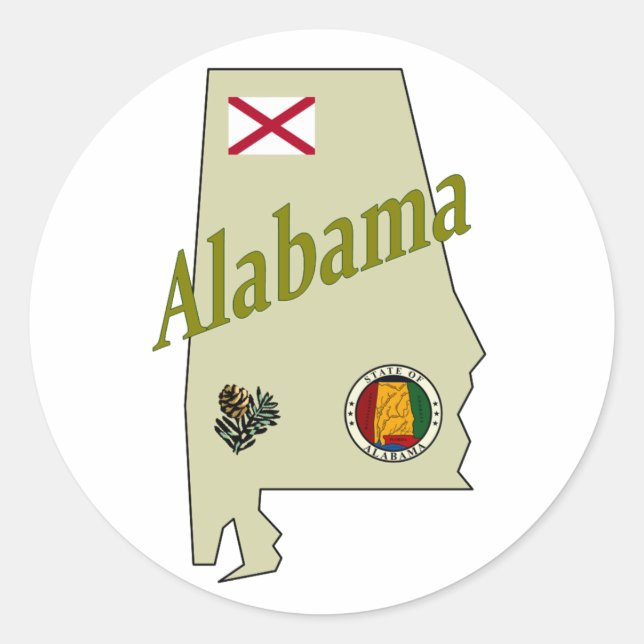 Alabama Sticker (Front)