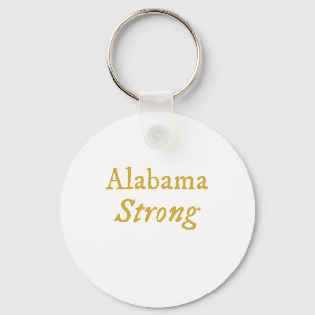Alabama Strong  Key Ring (Front)
