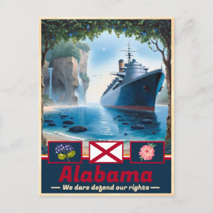 Alabama Surreal Splendour: Artistic Postcard