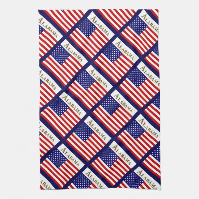 ALABAMA TEA TOWEL (Vertical)