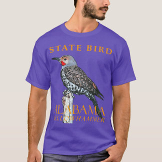 Alabama Territory Bird The Common Flicker Oversize T-Shirt