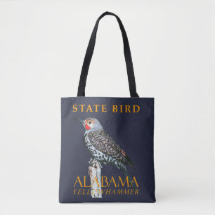 Alabama Territory Bird The Common Flicker Tote Bag