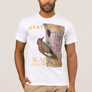 Alabama Territory Bird The Northern Flicker T-Shirt