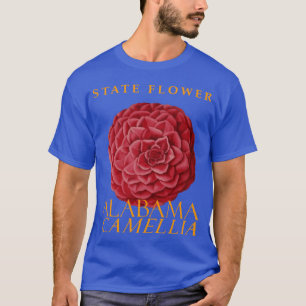 Alabama Territory Flower Camellia Japonica T-Shirt