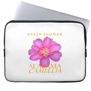 Alabama Territory Flower Camellia Sasanqua Laptop Sleeve