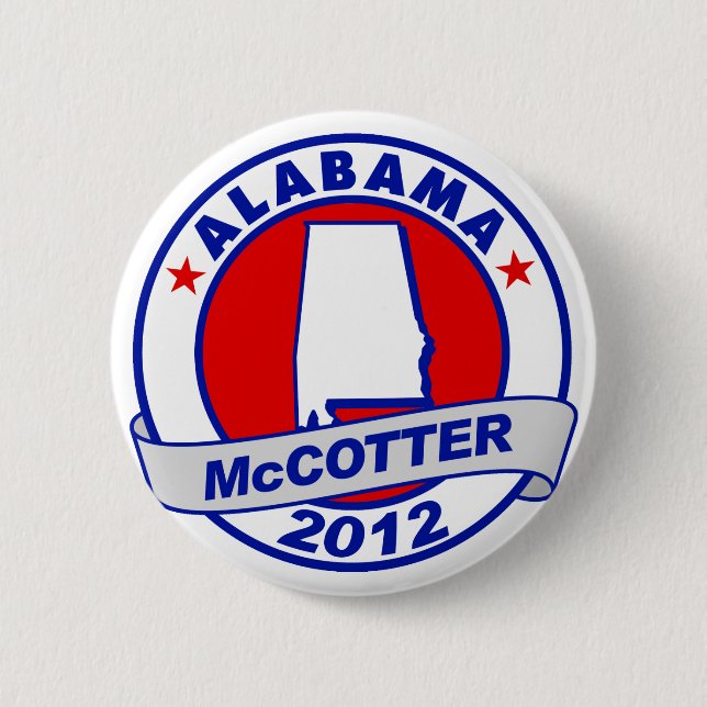 Alabama Thad McCotter 6 Cm Round Badge (Front)