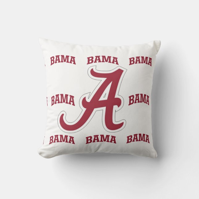 Alabama throw pillow (Front)