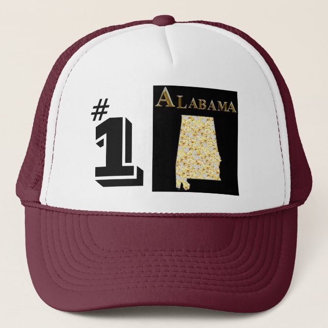 ALABAMA     TRUCKER HAT (Front)